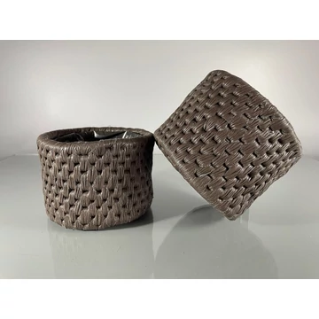 Műbőr kosár 10cm 