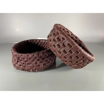 Műbőr kosár 20cm 