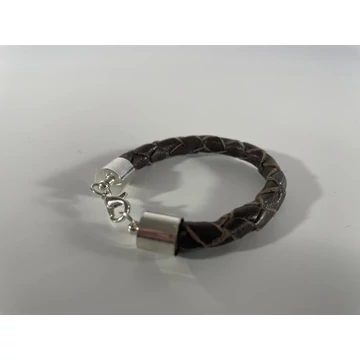 Bőr karkötő - 14 cm