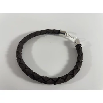 Bőr karkötő - 24 cm