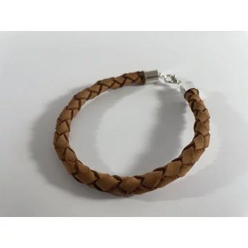 Bőr karkötő - 24 cm
