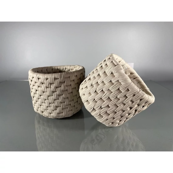 Műbőr kosár 10cm 