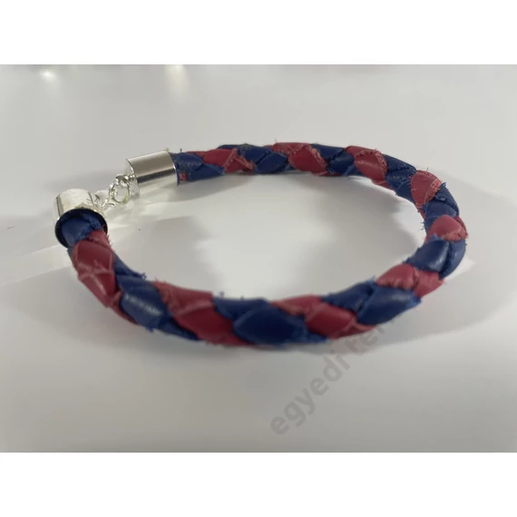 Bőr karkötő - 19 cm